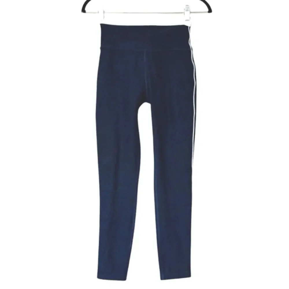 Beyond Yoga Spacedye Trophy High Waisted Midi Legging Navy/White Sz S/P *EUC - Picture 2 of 11